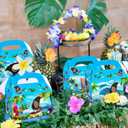 2 x JeVenis 12 PCS Hawaii Party Treats Goodies Candy Gift Box Party Supplies | Hawaii Party Treats Goodies Candy Gift Box Party Supplies Decorations for Birthday Baby Shower Bridal Shower