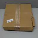 COGLARING 50Pcs 11x6x11 Brown Kraft Paper Bags with Handles, Die Cut Tote Bulk for Retail Shopping Takeout Bakery Gift Bags