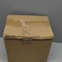 11.8" Christmas Mini Wreath for Cabinet, Artificial Snowy Cedar Garland with Plaid Ribbon, Small Xmas Hanging Wreath for Kitchen Cabinets, Windows, Doors, Farmhouse Holiday Decor(with Snow)