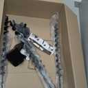 [Premium] 24" Full Spiral Blade Mobile Home Anchor, 4 Pack Ground Anchor Screw in with L-shaped Brackets, U-bolts, Power Nut Driver,Earth Anchors High Wind Heavy Duty for Camping Tents,Swing Sets