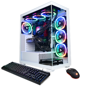 CYBERPOWER ET99624-2715 Windows 11 Home
CYBERPOWERPC LIAN LI PRISM 321V ATX MID TOWER GAMING CASE TEMPERED GLASS SIDE (WHITE)
Extra Case Fans
3X 120mm CyberPowerPC Dual Addressable Digital ARGB Fans 3PINS 1800RPM
CPU
Intel® Core™ Processor i9-14900KF
