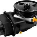 ECCPP Power Steering Pump with Reservoir Pulley fit for Chevrolet Monte Carlo 2006 2007, Chevrolet Impala 2006 2007 2008 2009 2010 2011 Replace # 20-69989