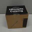 6.3 Inch Stainless Steel Knock Box Espresso Large Capacity with Non-Slip Base Espresso Knock Box Black Coffee Knock Box with Removable Knock Bar Espresso Machine Accessories