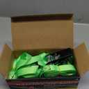 XSTRAP STANDARD Ratchet Tie Down Straps 4Pk 10Ft 300Lbs Load Cap- 900Lbs Break Strength-Cargo Straps for Moving Appliances, Motorcycle (Neon Green/Blue Random)