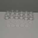 Cabilock 11Pcs Clear Plastic DIY Snow Globe Kit Empty Water Globes for Christmas Crafts Making Creative Holiday Decoration for Craft Projects and Unique Ornament Designs