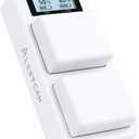 Battery Charger Station for Arlo Pro 3/Pro 4/Pro 5S & Arlo Ultra/Ultra 2, Digital LED Screen Dual Charging Station for Arlo Battery Only (No Batteries)