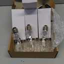 Huquary 3 Pack Lighting Metal Halide Ed17 Bulb, Medium Base (e26), 24000 Hour Span Life, 6000 Lumen, 4000k, Clear Metal Halide Bulb(100 W)