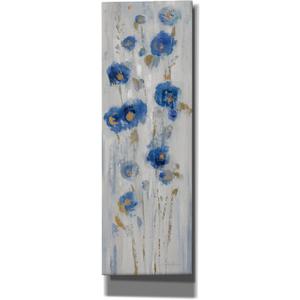 Epic Graffiti 'Neutral Seaside Flowers 2' by Silvia Vassileva Canvas Wall Art, 20" x 60"