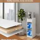 Wood Water Dispenser Stand 5 Gallon, 3-Tier Water Jug Holder with Drawer