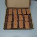 28Pcs Chair Leg Floor Protectors Rectangle for Hardwood Floors Silicone Caps Covers Felt Furniture Pads Clear Chair Sliders, Protect The Floor from Scratches(Fit:L 1.5"-2",W 0.75"-1")