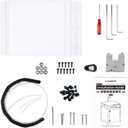 FLASHFORGE 3D Printer AD5M Enclosure, Create Your Style, Dustproof and Constant Temperature Protective Cover, Explore ABS/ASA/PC Filaments and Reduce Printing Noise