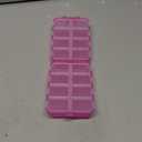 Foldable Weekly Pill Organizer 2 Times a Day with 2 Extra Compartments - Etched Labels - Portable 7 Day AM PM Medicine Box, Week Daily Travel Pill Case Holder for Meds, Vitamin, Supplement -Clear Pink