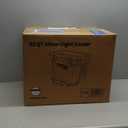 QH.HOME [2025 Upgraded Ultimate Windproof] 18x33 Ft Oval Pool Cover with Fast Tightening Patented Ratchet,Oval Pool Cover for Above Ground Pools [Durable, Tear Resistant] with Weight-Bearing Rings