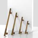 10 Pack Antique Brass Cabinet Pulls 5 Inch(128mm) Kitchen Cabinet Handles Solid Zinc Alloy Cabinet Hardware Drawer Pulls