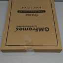 GraduationMall 11x14 Wooden Picture Frames,Display Photos 8x10 with Mat or 11x14 Without Mat,UV Protection Acrylic,Wall or Tabletop Display,Rustic Brown Set of 2