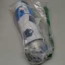 O2COOL Mist 'N Sip Misting Water Bottle 2-in-1 Mist And Sip Function With No Leak Pull Top Spout Reusable Sports Water Bottle - 20 oz (Soccer)