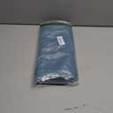 Homaxy Cloths Placemats for Dining Table Set of 6, Heat Resistant Washable Cotton Linen Blend Table Mats, Easy to Clean Place Mats for Indoor Outdoor Party Kitchen Decoration, 13" x 19", Teal