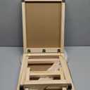 2025 Small Dog Ramp for Small Dogs Cat with Removable Safety Side Rails,Adjustable Height from 9'' to 18.5",Foldable Dog Ramp for Low Bed Sofa,Wooden Pet Ramps for Bed Couch