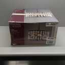 Crystal Chandeliers for Dining Room, Round Rustic Farmhouse Chandelier, Metal Shade, 4-Light Modern Chandelier for Hallway, Bedroom, Foyer Black (15.7-Black)