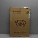 upsimples 16x24 Picture Frame Natural 3 Pack, Scratch-Proof Poster Frames 16 x 24 for Photo Gallery - Slide-In Strips, Horizontal or Vertical Wall Mounting