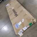 SKYSEN 36" X 84" Bifold Barn Door with 40" Bifold Barn Door Hardware Kit, Including Handle and Pulls, Unfinished Solid Spruce Wood Panel, Pre-Drilled and Assembled(36 * 84-40-fold)