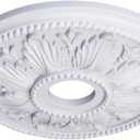 Ekena Millwork CM18ED1 18 1/8-Inch OD x 3 1/2-Inch ID x 2 3/4-Inch Edinburgh Ceiling Medallion