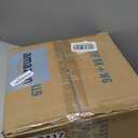 Darkaway Ceiling Light Fixtures Flush Mount Indoor Outdoor Ceiling Light with Water Ripple Glass Shade for Hallway Kitchen Bedroom Porch Living Room Black Finish (11inch)