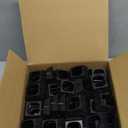 60/90/120 Packs Light Clips Mounts Bracket Compatible with Govee Outdoor Lights Pro H706 200FT, 128 Packs250 Screws Included,Black