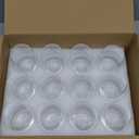 FAWLES Stemless Wine Glasses Set of 12, 15 Ounce Smooth Rim Standard Wine Glass Tumbler for Red, White Wine, Dishwasher Safe