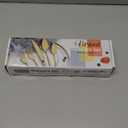 Briout Gold Silverware Set, 20 Piece Golden Cutlery Set Service for 4, Stainless Steel Flatware Set Include Spoons Forks Knives Tableware Utensil Set for Kitchen Home Restaurant, Shiny Gold Polished