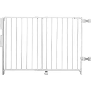 Regalo Top of Stairs Metal Pet Gate with Banister Kit, 2" L X 43" W X 30.5" H