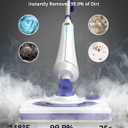Aspiron Professional Steam Mop Cleaner, 1300W Floor Steamer with Detergent Chamber, 25S Heat Up, Lightweight Steamer for Cleaning with 2 Washable Pads, Safe for Tiles, Upholstery, Hardwood, White