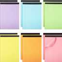 Gueevin 12 Pcs 8.5'' x 11'' Colored Legal Pads Letter Size 40 Sheets Per Notepads Micro Perforated Notebook Writing Pad for School, College, Office, Business(Colorful,Lined)