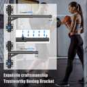 Heavy Bag Hanger - Wall Mount Punching Bag Hanger, Adjustable Heavy-Duty Boxing Bag Wall Bracket, Punching Bag Mount Stand for Home or Gym, for Kickboxing Bag, Muay Thai Bag,Etc (Supports up to 800Ib)