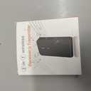 Bluetooth 5.3 Transmitter Receiver for TV and Wireless Headphones, 2-in-1 Bluetooth Adapter, Wireless Transmitter for TV, PC, MP3, Gym, Airplane Use with Any 3.5 mm Audio Jack (Black)