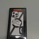 OATSBASF Minimalist Phone Case Compatible with iPhone 16 Pro Max 6.9", [Compatible with Magsafe] Aluminum Metal Frameless Design Bumper Z Case, Protective Shock Grade Shell, Black