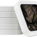 IntreLife Trash Bag Refill Rings for Self Sealing Smart Trash Can Intre-02, Pack of 6-supports approximately 150 uses