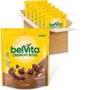 belVita Bite Size Snacks, Chocolate Crunchy Bites, 6-5 oz Bags BB 7/3/26