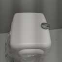 CROWNFUL Mini Fridge, 4 Liter/6 Can Portable Cooler and Warmer Personal Refrigerator for Skin Care, Cosmetics, Beverage, Food,Great for Bedroom, Office, Car, Dorm, ETL Listed (White)