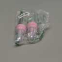 2 Pieces Silicone Baby Spoons Baby Feeding Spoon with Standing Base for Infant 0-24 Months Dispensing and Feeding (Pink)