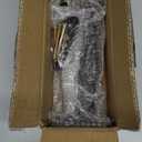 Wlrrcwdttc 2 Pcs Adjustable Height Bed Support Legs 10-17 inch, Bed Frame Center Support Legs for Bed Frame/Bed Center Slat/Furniture, Heavy Duty Metal Bed Replacement Legs Bed Slats Support Legs