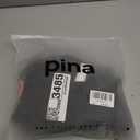 PINA Dog Coats for Small Dogs, Waterproof Dog Jacket, Dogs Winter Coat Jacket, Warm Cold Weather Coats, Windproof Reflective Hoodie with Pocket, Flannel Lining Snow Coat with Faux Fur Hood (XL(Chest 23.6"), Black)