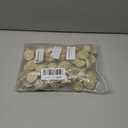Split Wood Balls 1.5 inch Half Wooden Balls 40mm Unfinished Half Wooden Beads for Crafts and Art Supplies (60PCS)