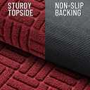 OLANLY Front Door Mat Outside Entrance 59x23, Heavy-Duty Rubber Doormat