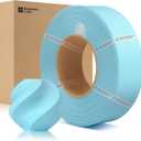 ENOMAKER Bamboo Lab PLA Matte Filament Refill ICE Blue 11601 1.75mm, 3D Printer Filament with RFID for AMS, Easy to Print & Beginner Friendly,3D Printing Consumables 1kg Spool (2.2lbs)