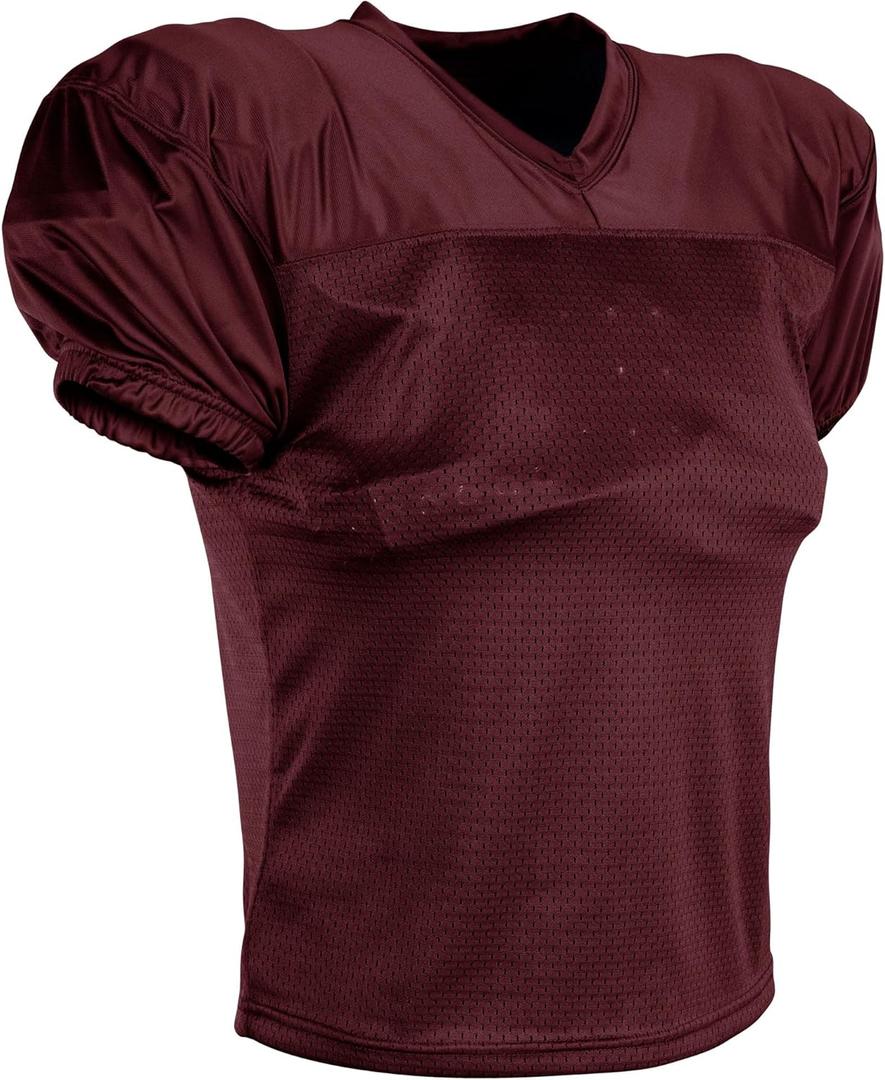 Champro Unisex-Adult Preseason Football Practice Jersey (Maroon) Size XL