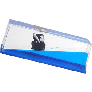 Grim Reaper Decor Ghost Face Toys, Unsinkable Ship Boat in a Bottle Box, Boat Merch Acrylic Ship Fluid Drift Bottle Decorations Desk Ornament Decor for Fans Boys Girls Gifts (Black)