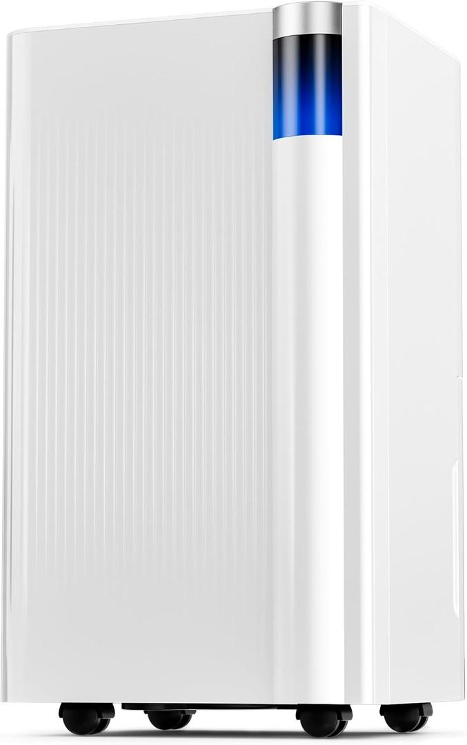 Uthfy 3000 Sq. Ft Dehumidifier for Home Basement Bedroom, Max 38 Pints Dehumidifier with Drain Hose, Dehumidifier for bathroom with 3 Modes, 24H Timer, Child Lock, Quiet Moisture Absorber