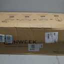 SINWEEK 4 Inch Gel Memory Foam Mattress Topper, Queen Size