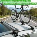Universal 48 Inch Car Top Luggage Roof Rack Cross Bar Adjustable with 3 Kinds Clamp